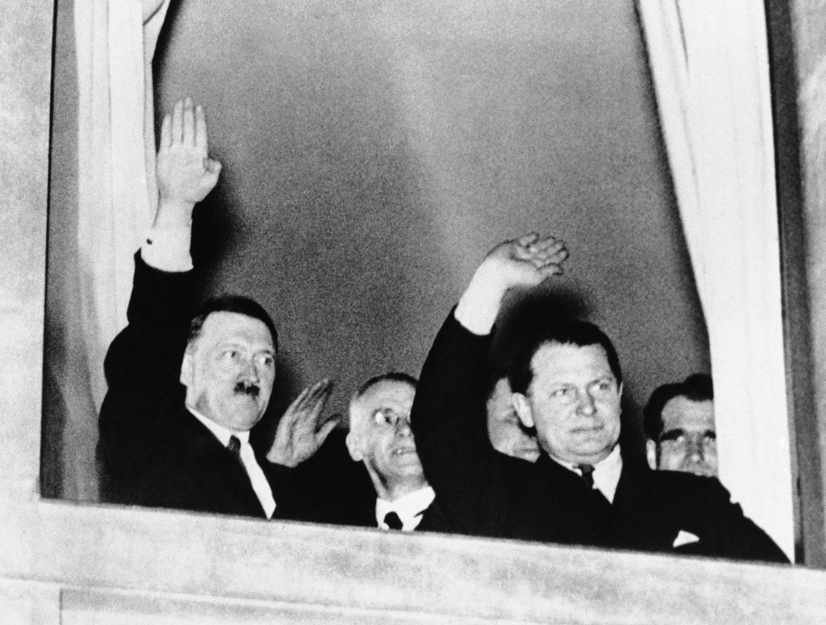 1933: Hermann Goering, Adolf Hitler